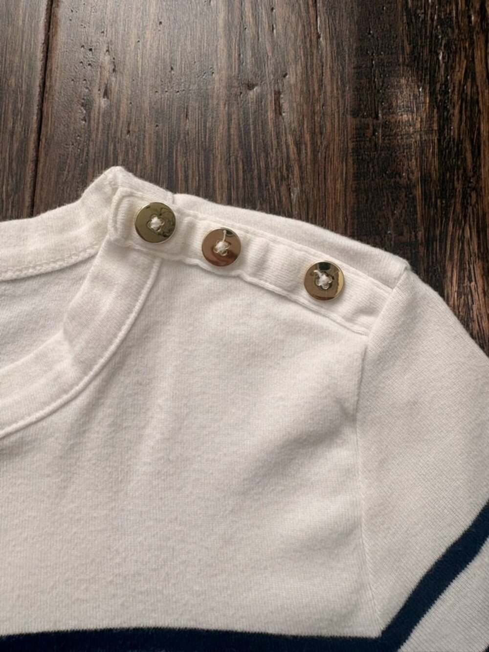 J.Crew Striped Tee - Picture 3 of 5